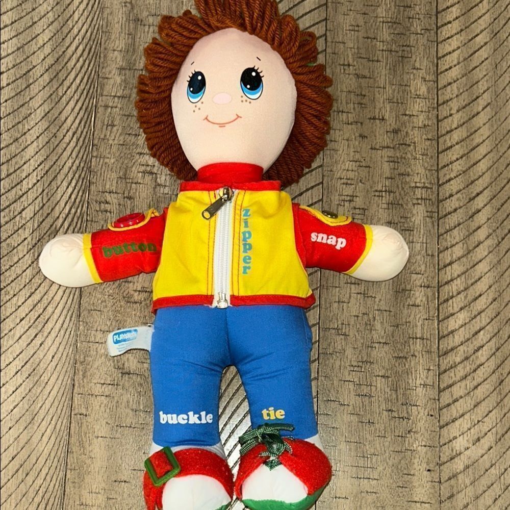 Vintage 1984 Dapper Dan Playskool Interactive Doll Kid 🧒 Skills!